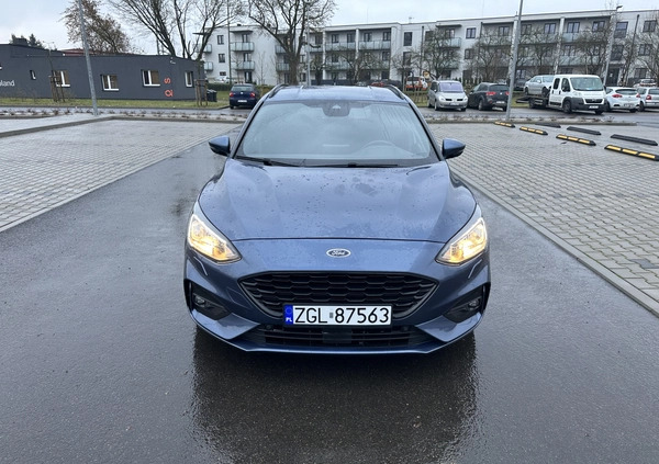 Ford Focus cena 69799 przebieg: 169344, rok produkcji 2019 z Goleniów małe 497